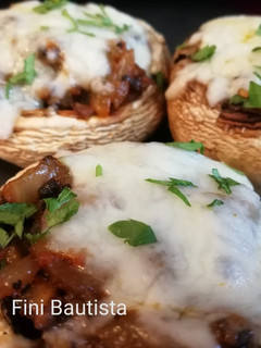 Una foto de Champiñones rellenos de sobrasada