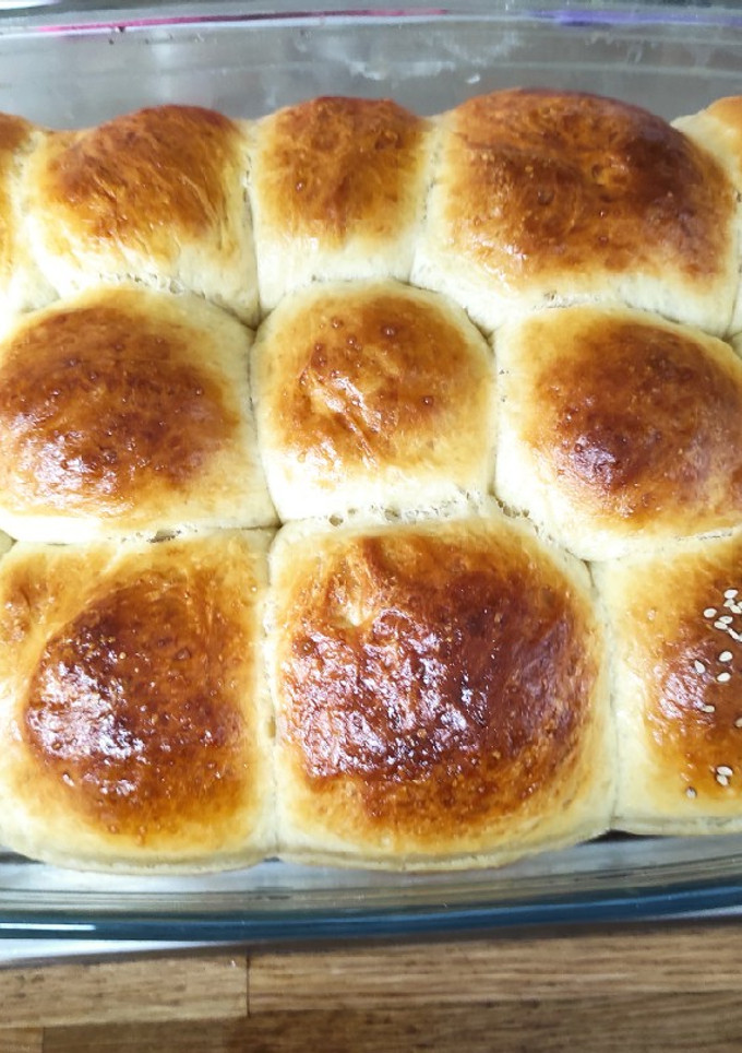 Una foto de Bollitos preñados de chorizo y queso