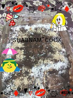 عکسی از دستور کیک یخچالی😋🍰