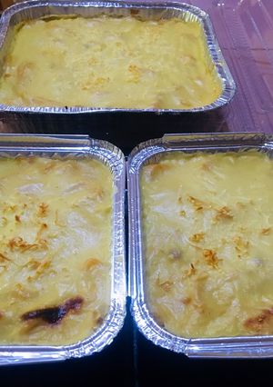 Foto resep Spagheti brulee / Spagheti panggang