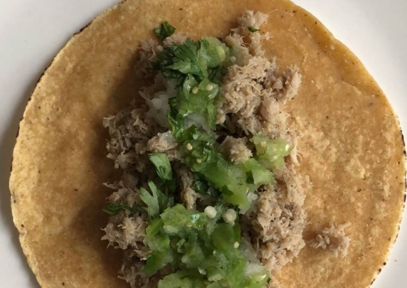 Carnitas... ¡de atún!