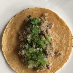 Una foto de Carnitas... ¡de atún!