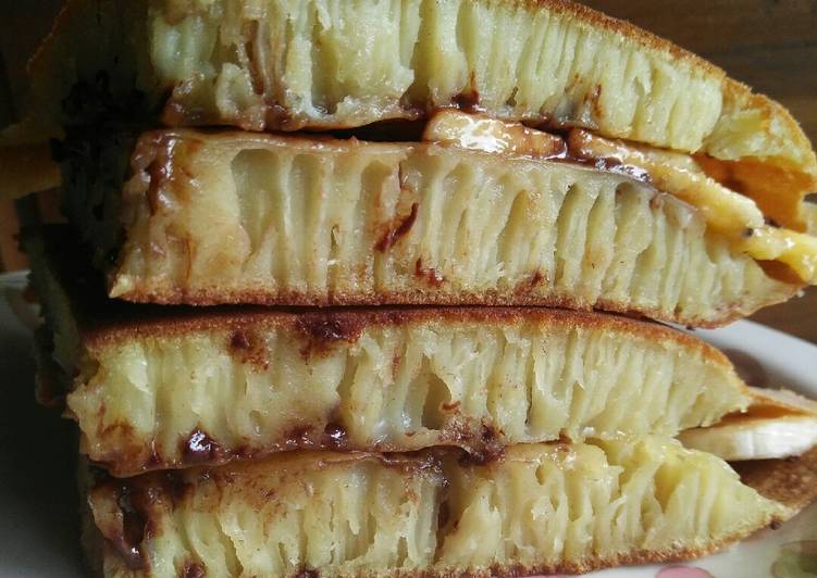 Martabak Manis bersarang + tips