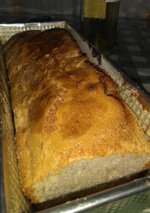 Una foto de Budín de banana en licuadora