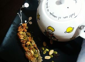 Una foto de Barras proteicas de quinoa