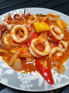 Foto resep Cumi Saus Padang