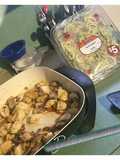 Chicken Garlic Alfredo Zoodles