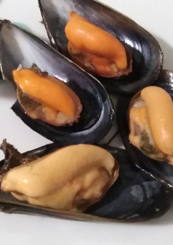 Una foto de Mejillones al vapor