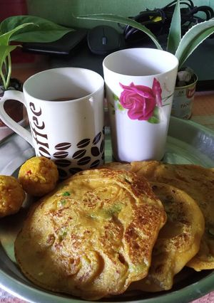 A picture of Masala crepes.