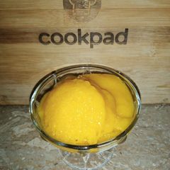 A picture of Mango Sorbet.