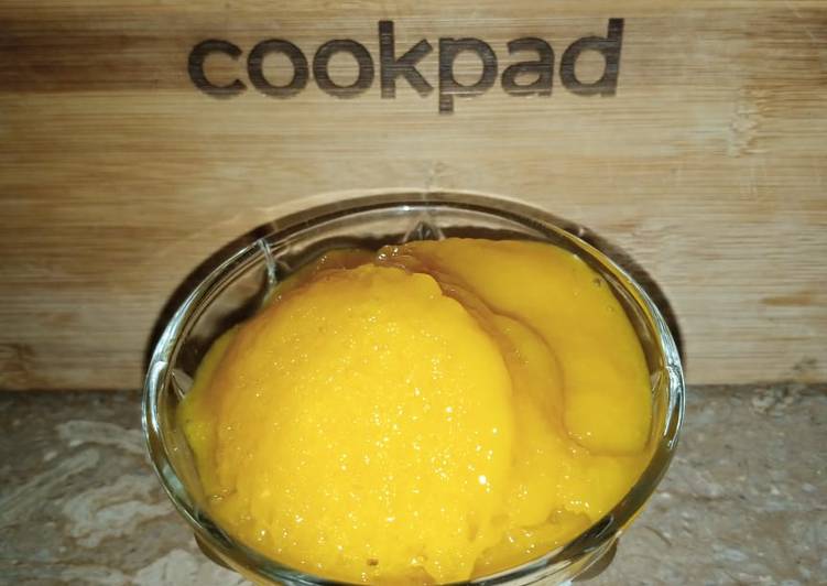 Recipe of Mango Sorbet in 19 Minutes at Home