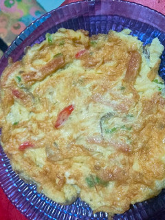Foto resep Telur dadar sosis