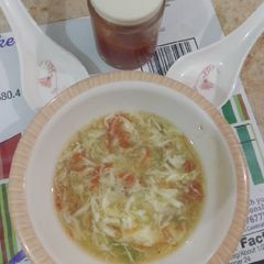 Chicken Corn vegetable soup A picture of Chicken Corn vegetable soup.