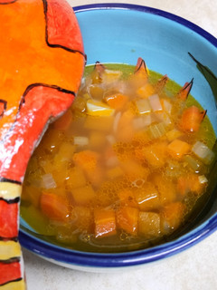 Foto principal de Sopa de batata, calabaza y zanahoria