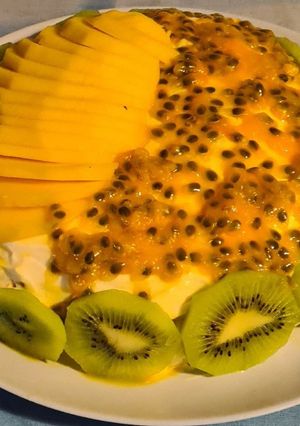 Une photo de Gâteau exotique