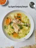 Sup Ayam Kampung Rempah
