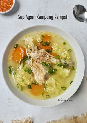 Foto resep Sup Ayam Kampung Rempah