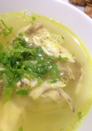 Foto resep Soto ayam bening cuma 25rb sepanci