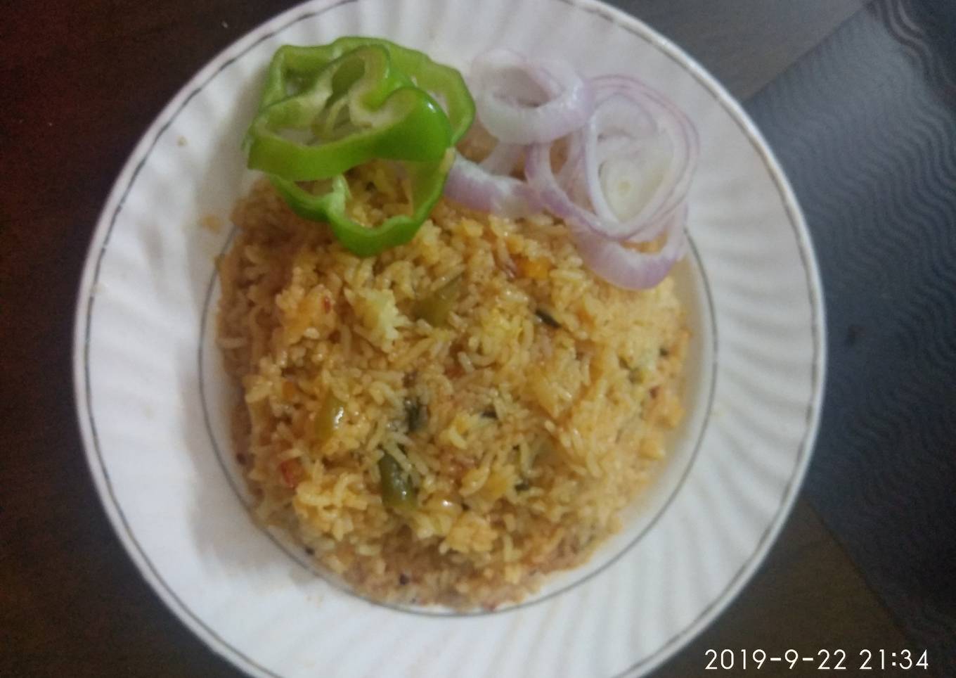 Schewan rice pulao