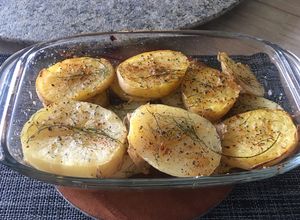 Una foto de Papas al eneldo