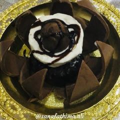 A picture of Passion flower dessert.