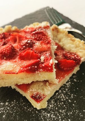 Foto di Quadrotti alle fragole