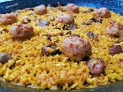 Una foto de sobras de arroz