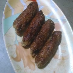 A picture of Chicken seekh kabab.