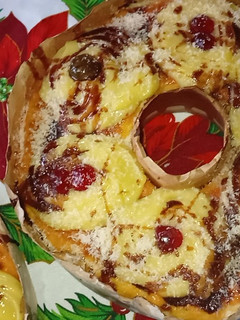 Una foto de Rosca de Pascua casera y fácil