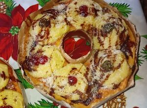 Una foto de Rosca de Pascua casera y fácil