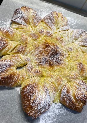 Vanília pudingos csillag babka⭐️ recept fotója