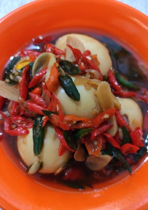 Foto resep Oseng Telor Kecap Pedas
