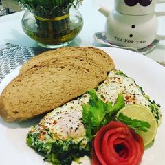 A picture of Leek’s Omelet/Omelet Bawang Perai/Pırasa menemen.