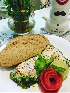 A picture of Leek’s Omelet/Omelet Bawang Perai/Pırasa menemen.