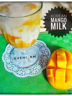 Foto resep Korean Mango Milk