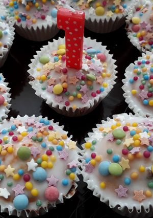 Φωτογραφία της συνταγής Cupcakes λεμονιού