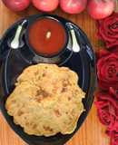 Veggie chilla (vegetable besan chilla)