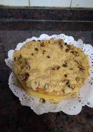 Una foto de Budín de naranja con crumble de frutos secos GRACE