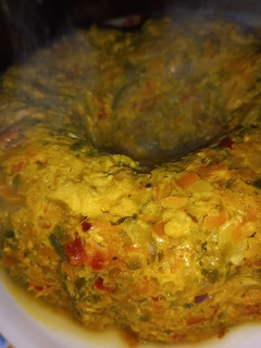 Una foto de Budín de verduras