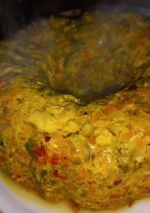 Una foto de Budín de verduras