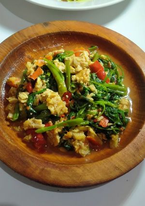 Foto resep Tumis Kangkung Tempe