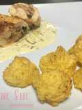 Pechugas Rellenas En Salsa De Alguashte Y Loroco