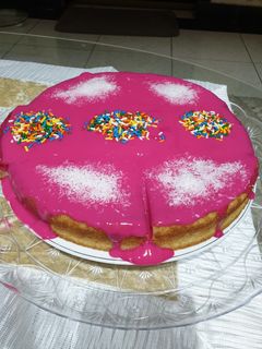 صورة لوصفة كيك بالمهلبية