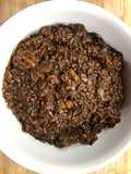 Risotto al funghi con tomates secos