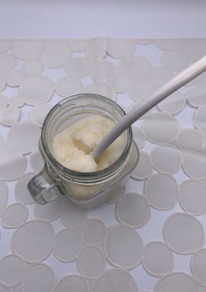 Une photo de Granité aux amandes