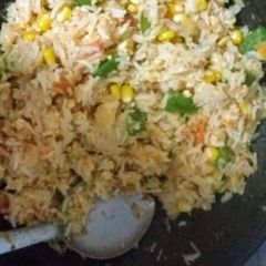 Egg Fried rice A picture of Egg Fried rice.