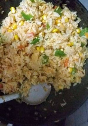 A picture of Egg Fried rice.