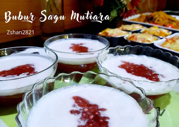 Resep Bubur Sagu Mutiara Oleh Bunda Zea Cookpad