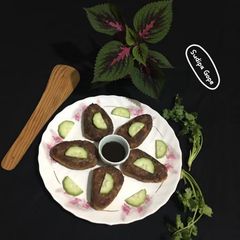 A picture of Paneer Cutlet.
