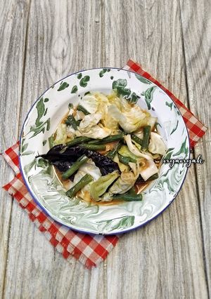 Foto resep Oseng Kacang Panjang Kol
